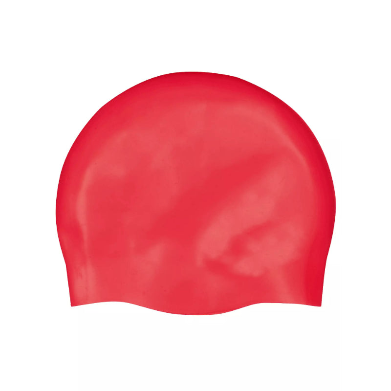 Men Women Waterproof Ear Protection Bathing Silicone Cap Swimming Pool Hat Swimmers Long Hair Cap