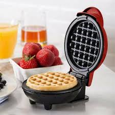 Mini Waffle Maker Breakfast Machine Non Stick Easy Clean (random Color )